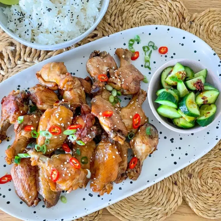 Sticky Soy Chicken Wings Recipe