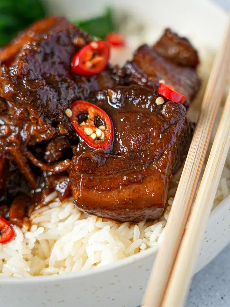 Slow-cooked Sticky Pork Belly