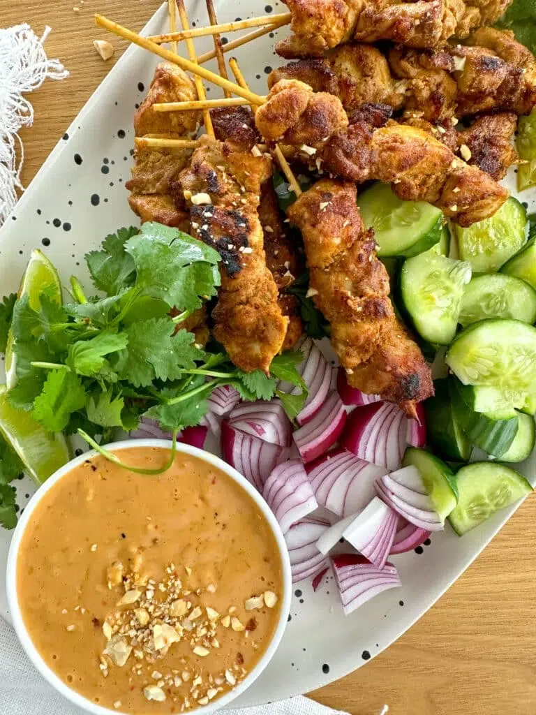 Chicken Satay Skewers Recipe