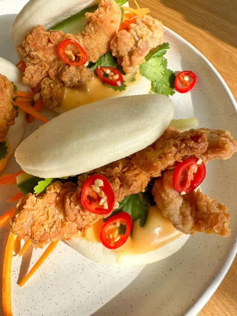 Cripsy Chicken Bao Buns Recipe