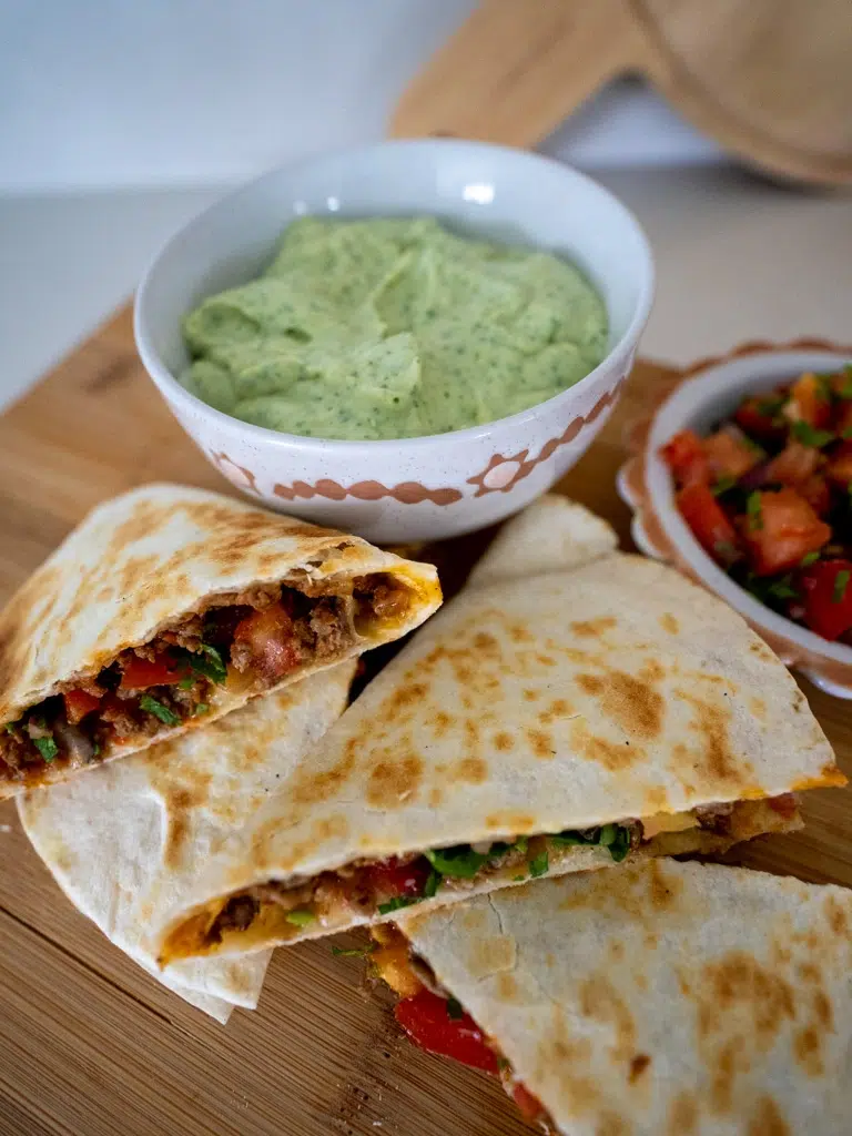 Beef Quesadillas