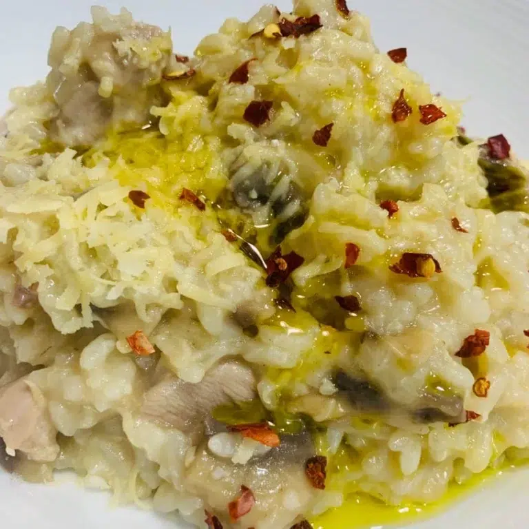 Chicken and Mushroom Risotto Recipe