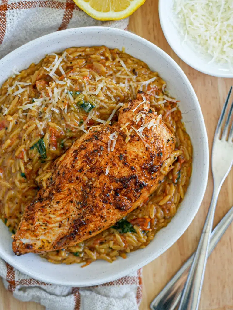 Creamy Tomato Chicken Risoni Orzo