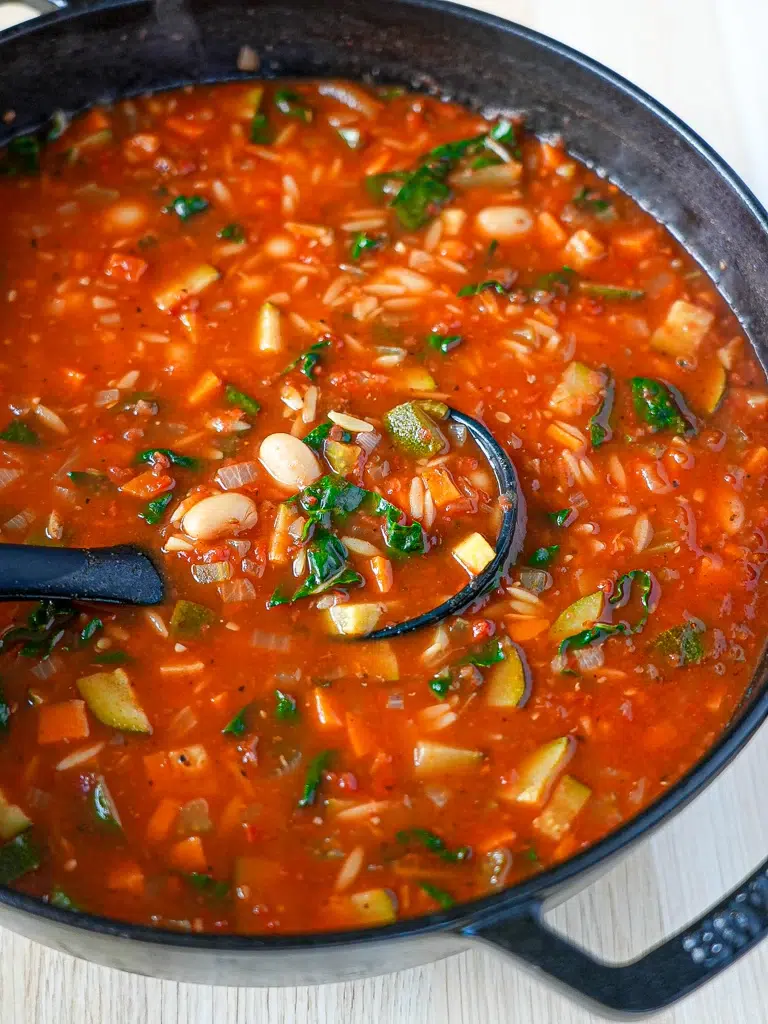 Comforting Chunky Minestrone