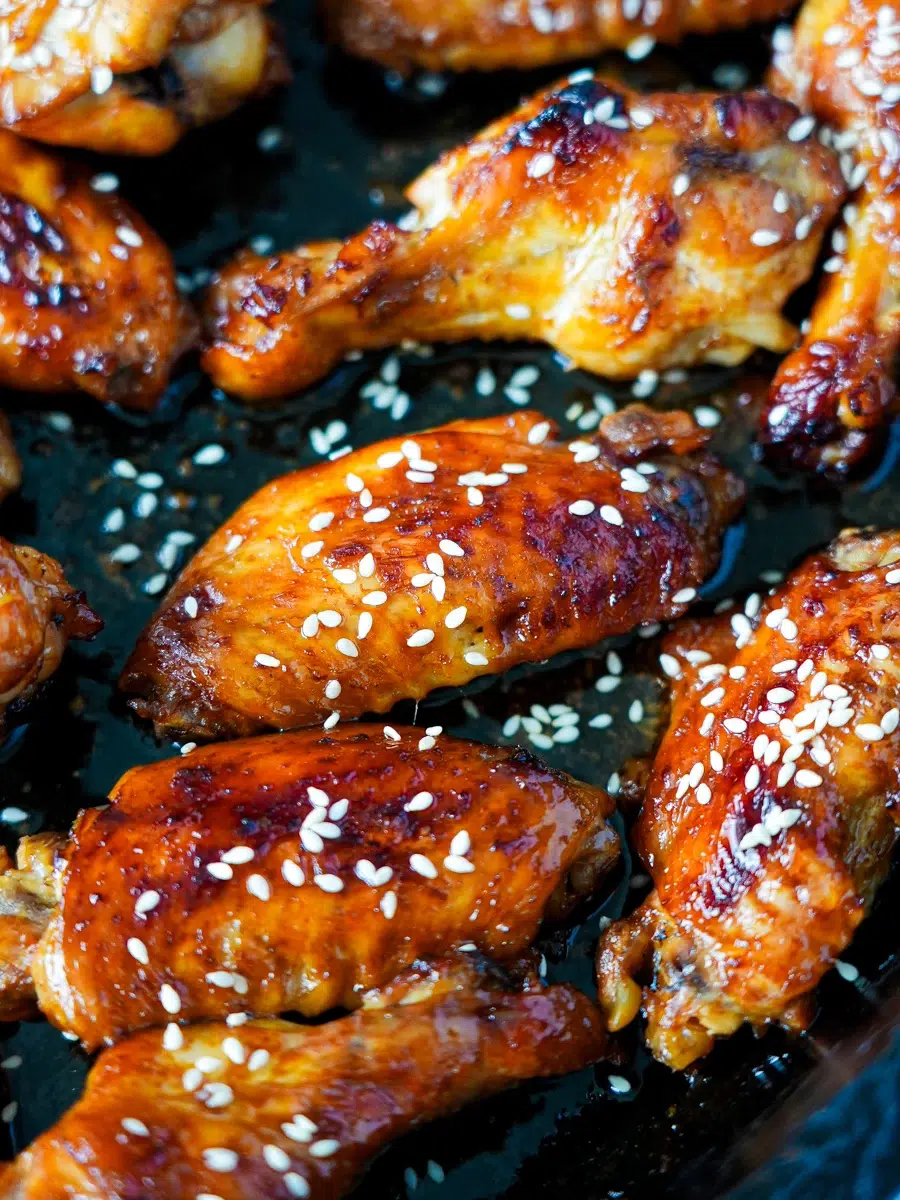 Sticky Soy Chicken Wings