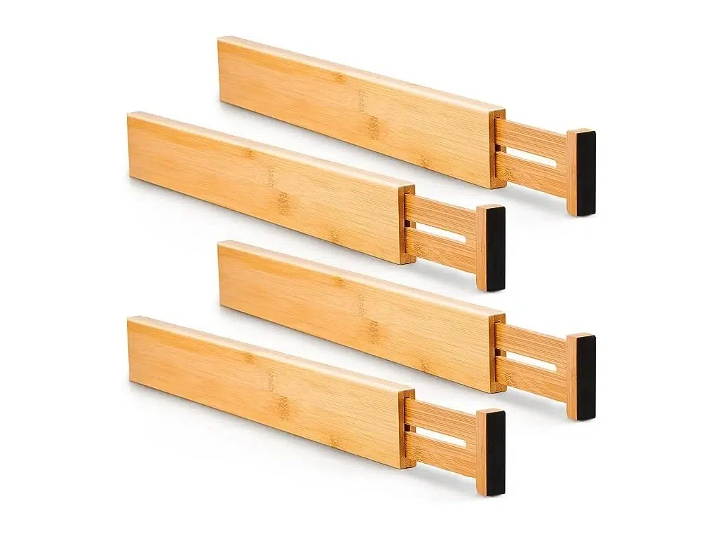 Bamboo Kitchen Drawer Dividers