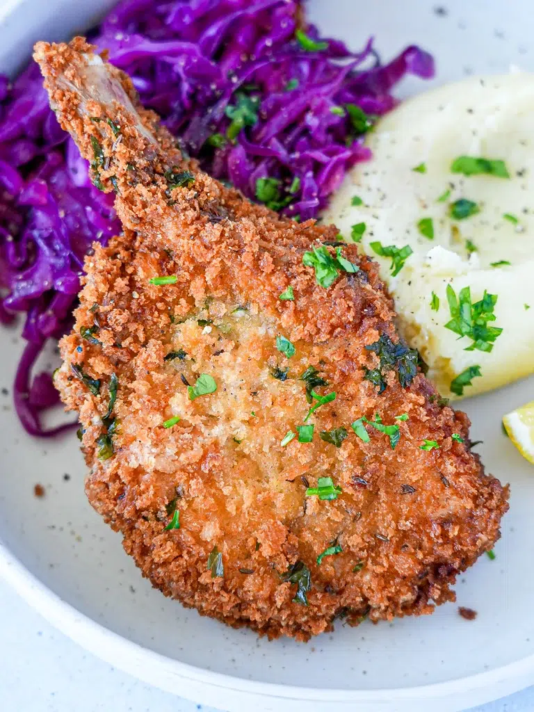 Golden Crumbed Pork Cutlet