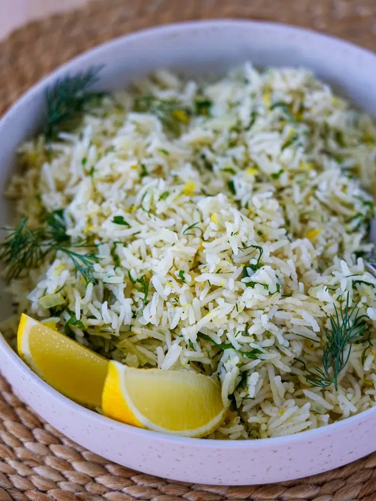 Greek Lemon Dill Rice