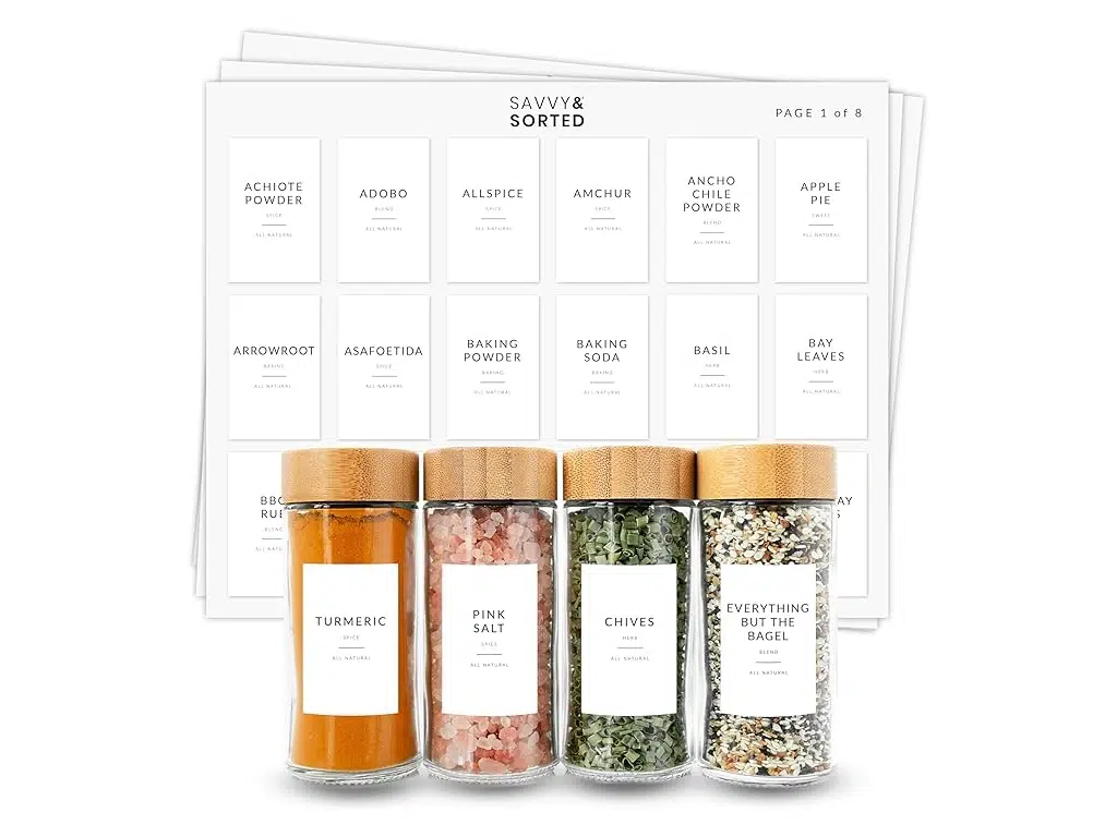 Spice Jar Labels – Rectangle