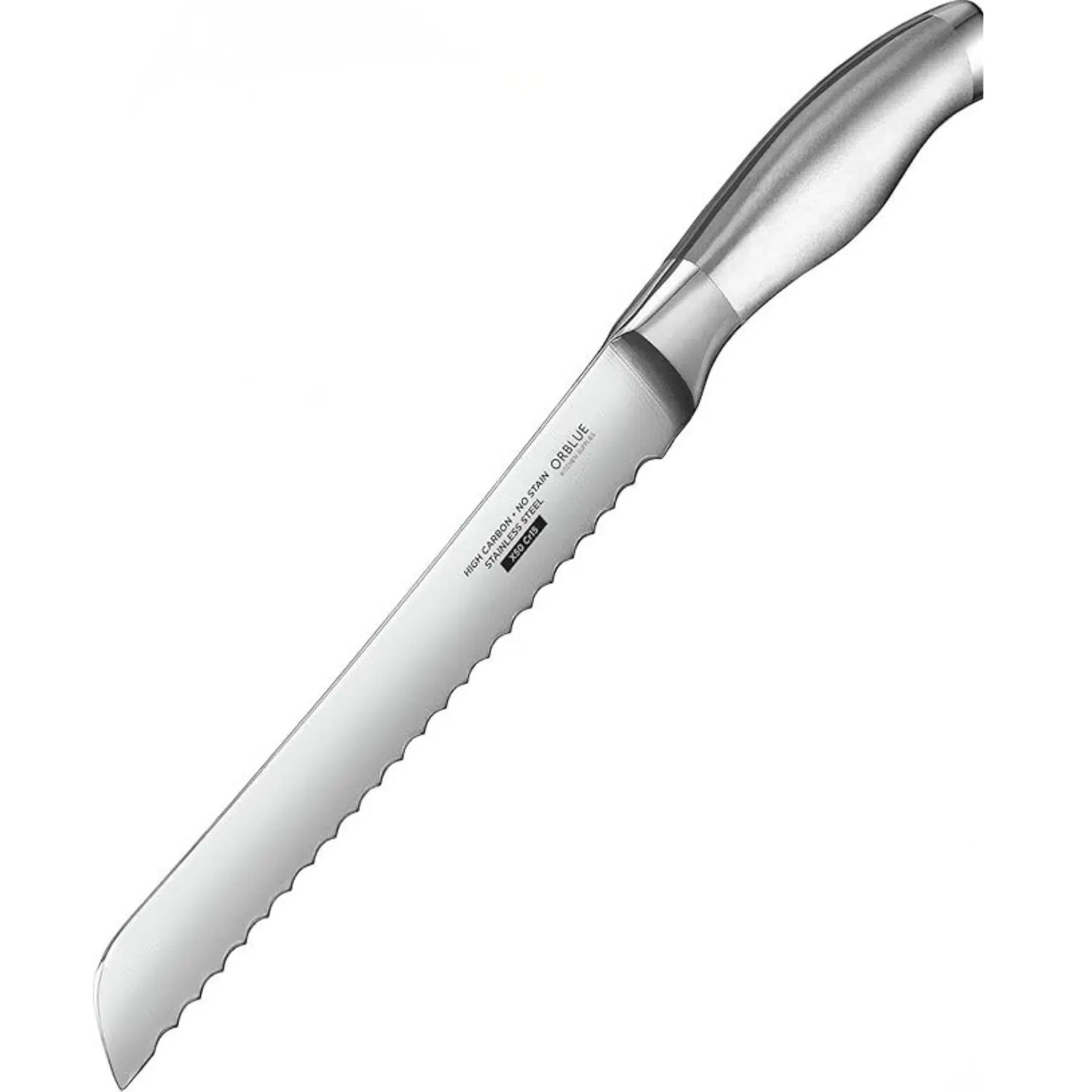 Orblue Serrated Bread Knife, 20 cm