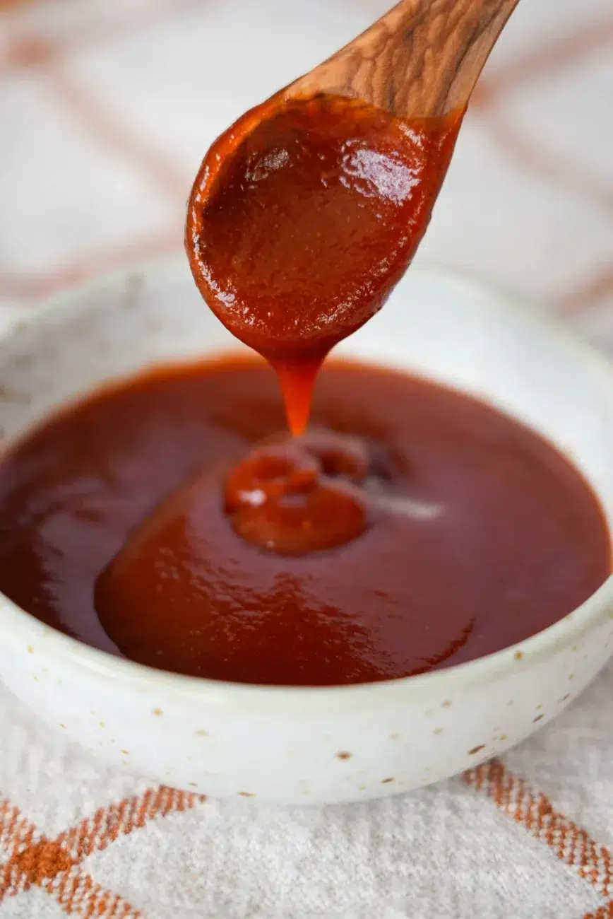 Easy Homemade Barbecue Sauce Recipe in bowl