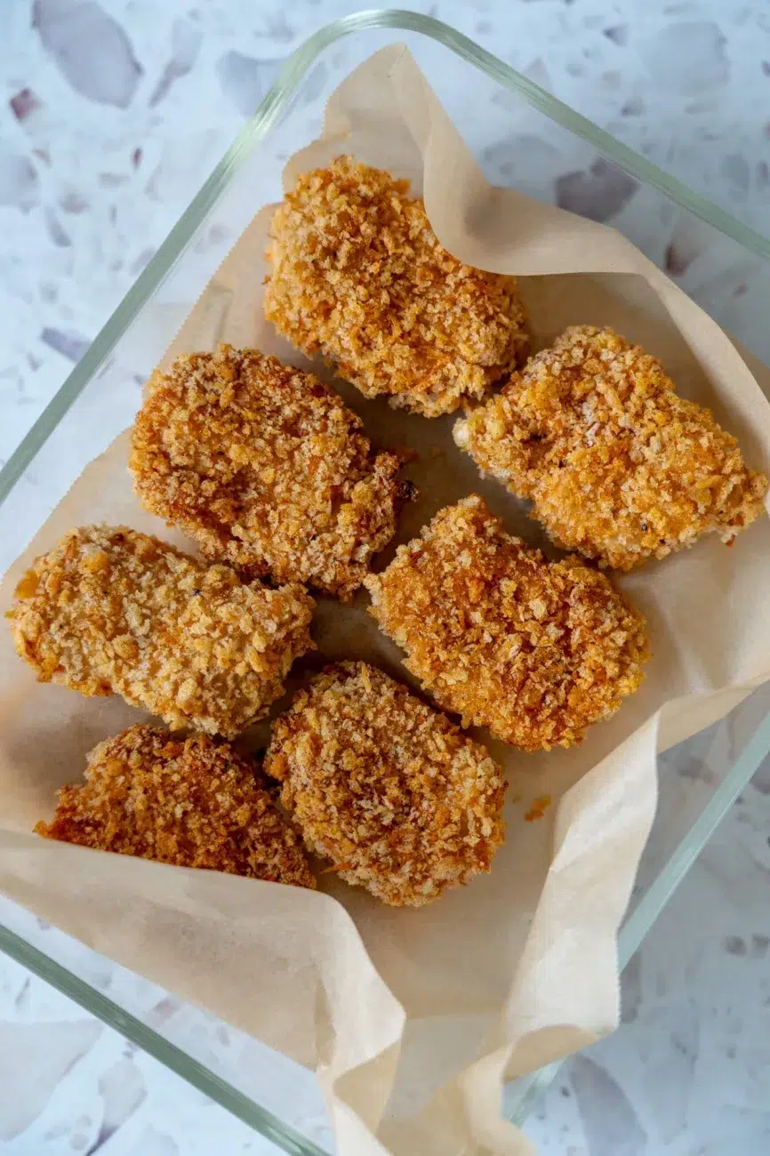Baked Chicken Nuggets Recipe freezer preparation