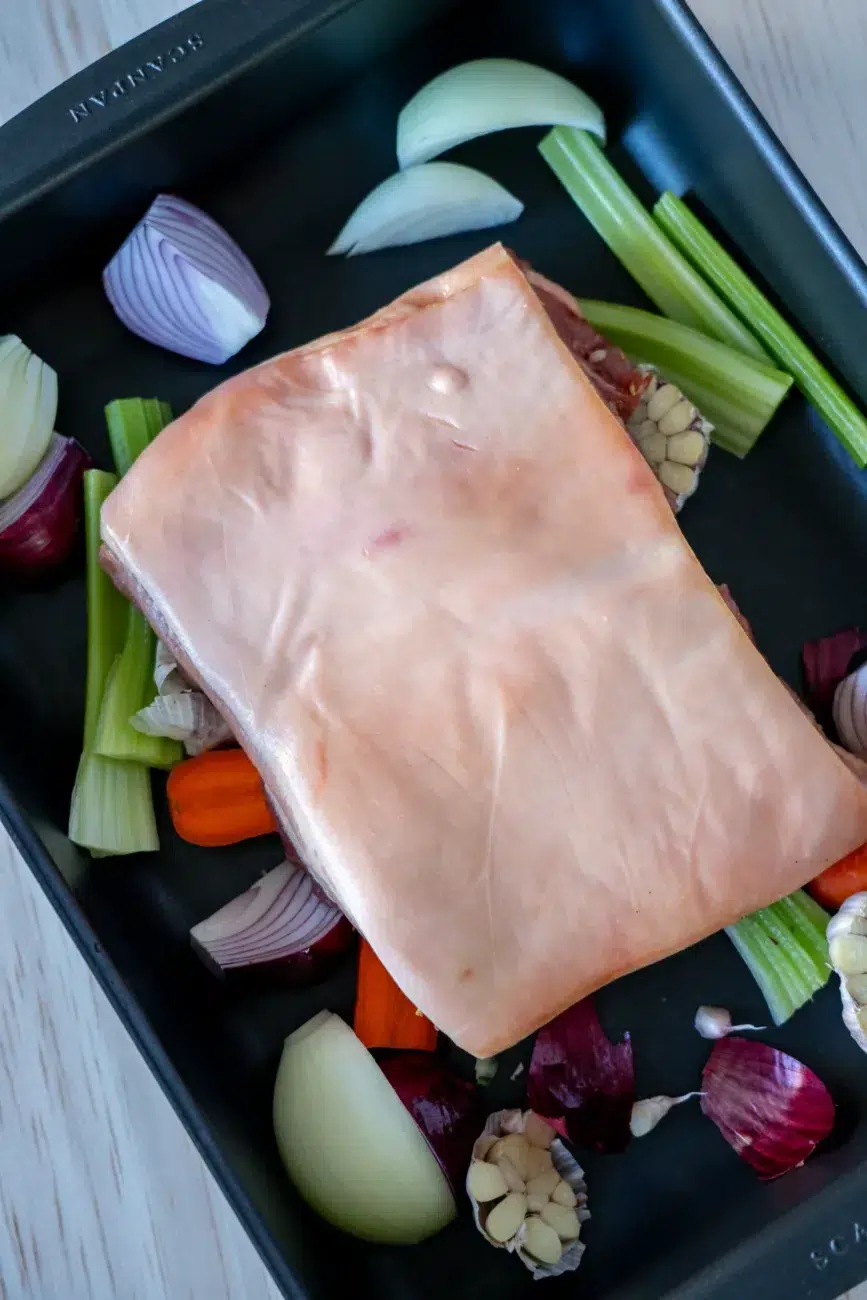Crispy Pork Belly Ready for Oven