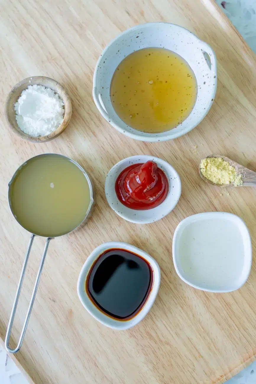 Sweet and Sour Sauce Recipe ingredients