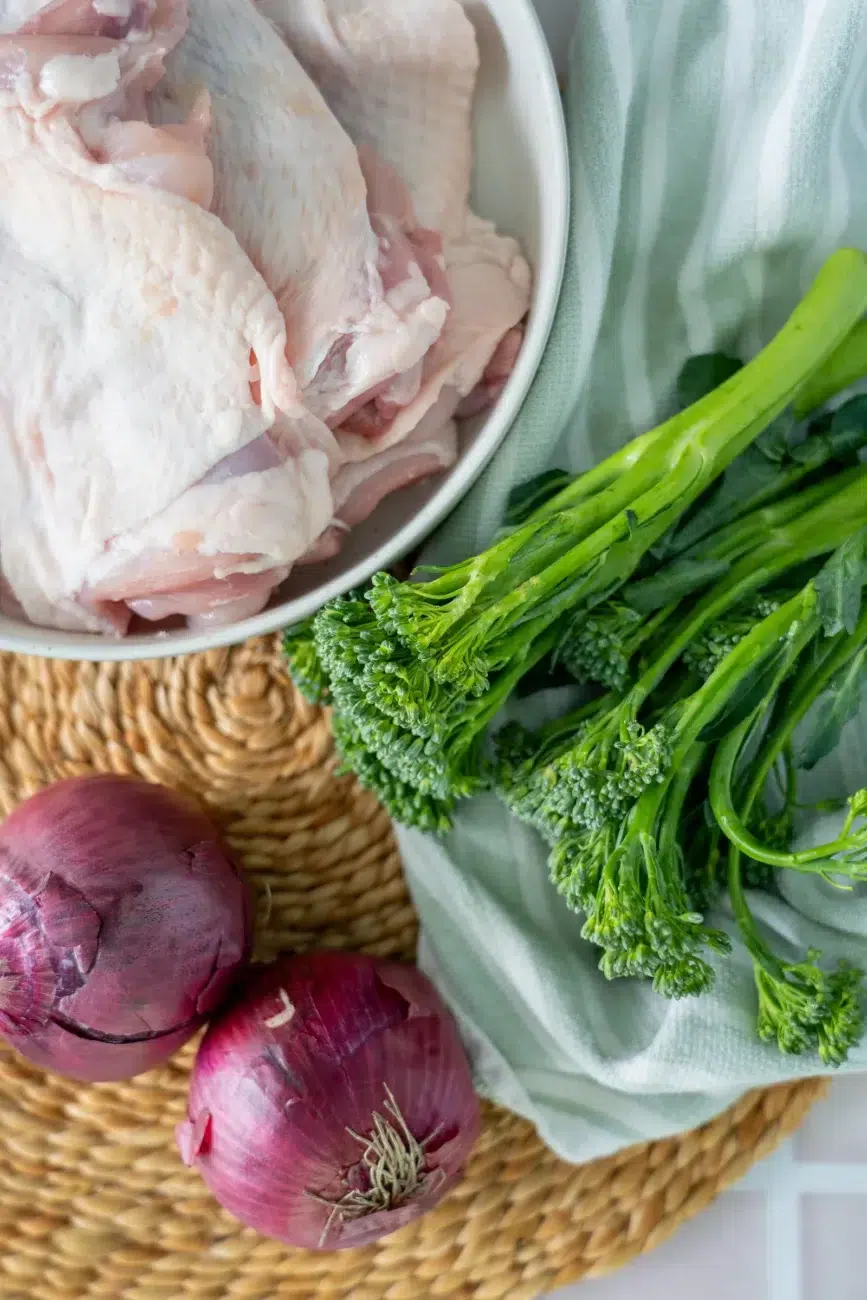 Honey soy chicken traybake recipe ingredients