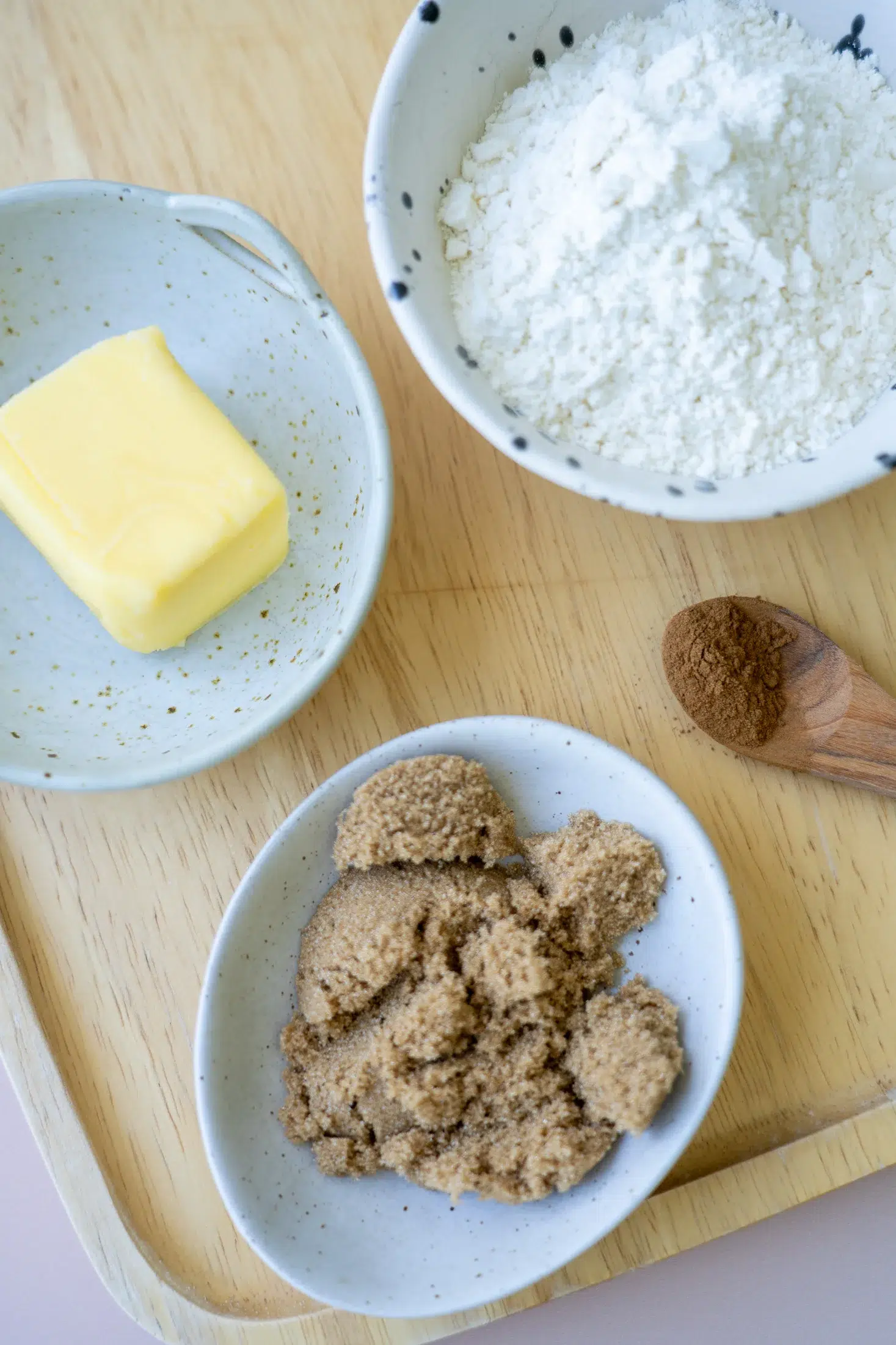 Apple Cinnamon Muffin crumble topping ingredients