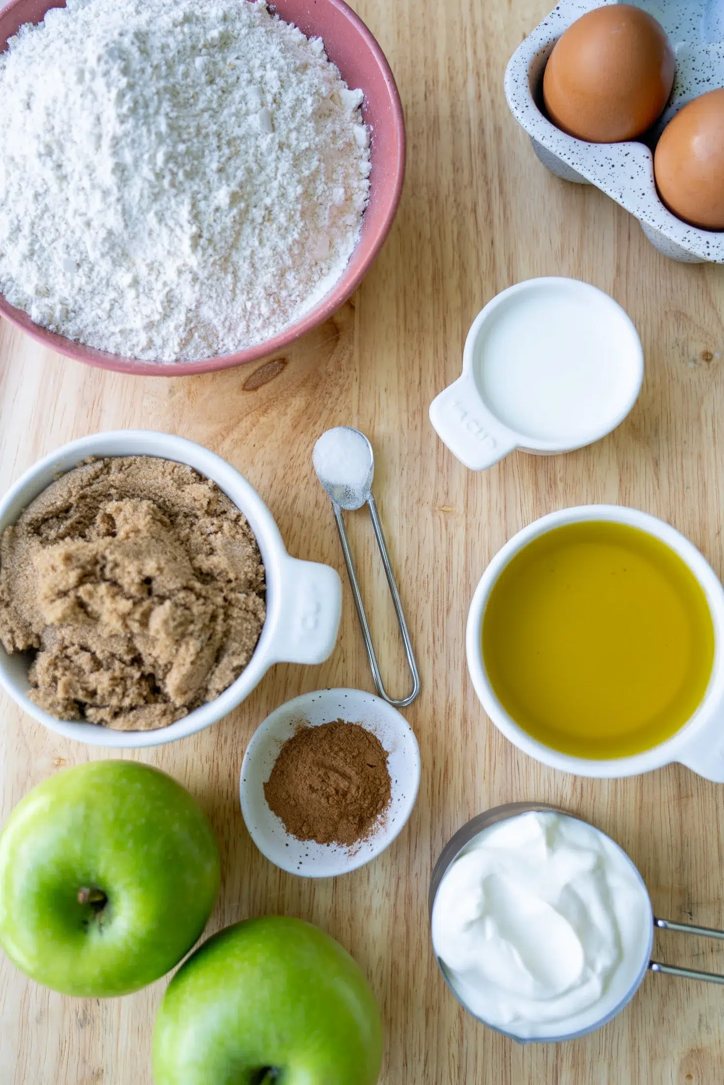 Apple Cinnamon Muffin recipe ingredients